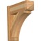 Ekena Millwork Thorton Rough Sawn Arts and Crafts Outlooker, Western Red Cedar, 8"W x 24"D x 24"H OUT08X24X24THR03RWR - alternate 1